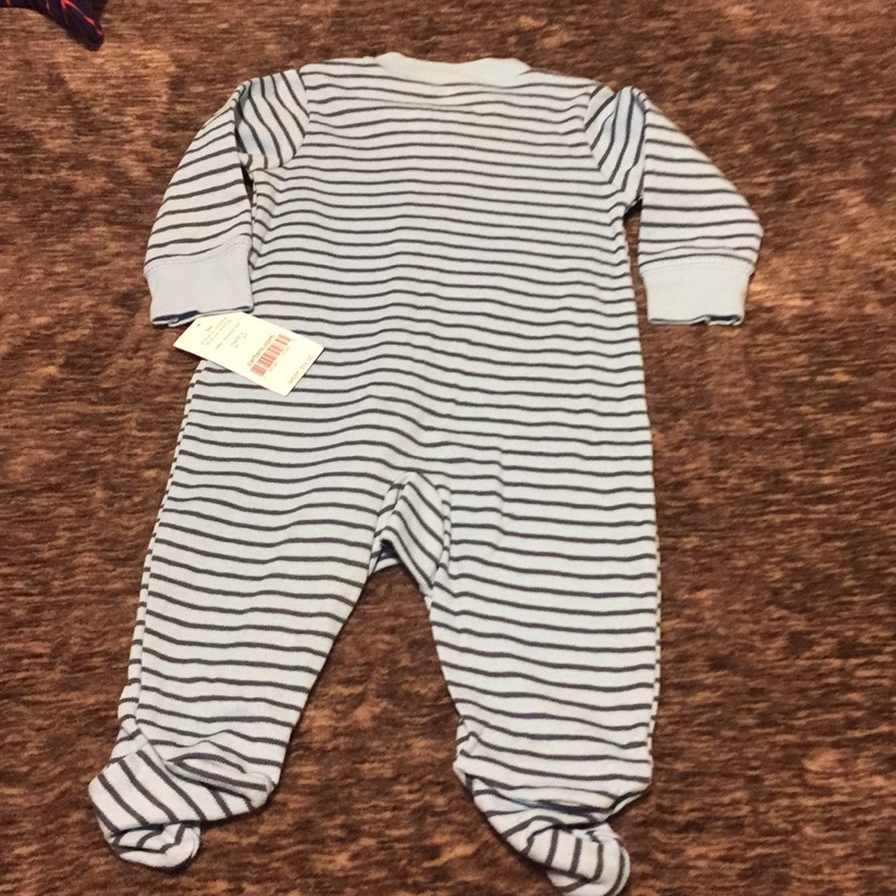 Set of 2 Carter’s Sleepers / PJ’s Boys 3 Mos NWT - Picture 5 of 6